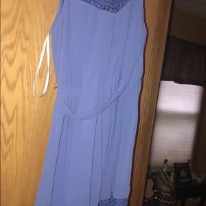 Blue juniors dress